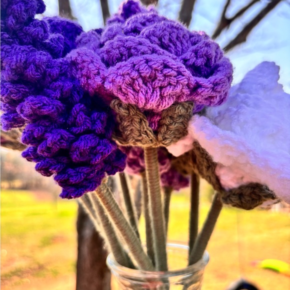 Handmade Crochet Bouquet - Picture 5 of 5